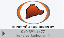 Konetyö J. Karhunen / Kierrätyskivi Oy logo